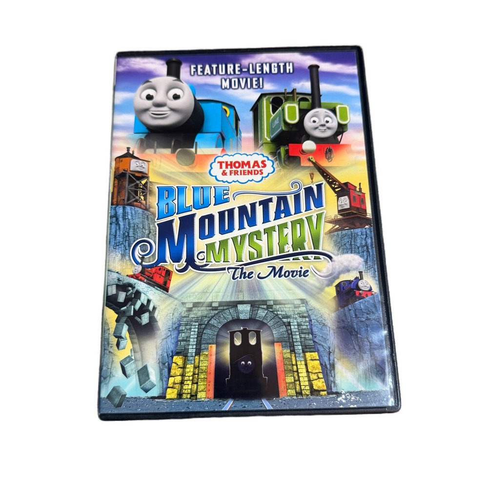 Thomas & Friends Blue Mountain Mystery The Movie DVD 2012 Kids Adventure Train